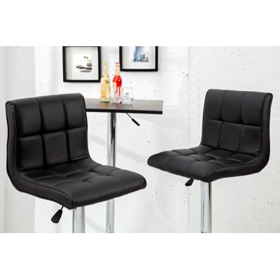 Krzesło barowe Modena 90-115 cm czarne