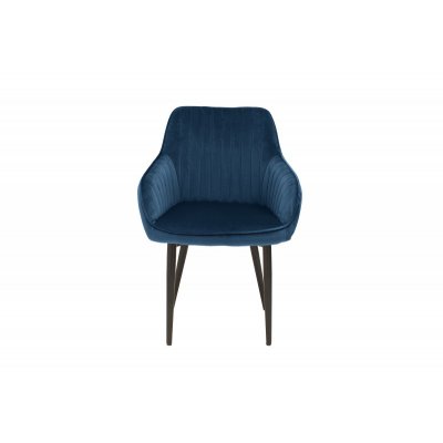   Krzesło fotelowe Turin niebieskie