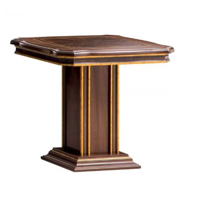 MODIGLIANI Włoski drewniany stolik pomocniczy 70 x 70 x 66