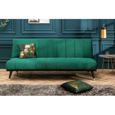 Sofa rozkładana Petit Beaute 180 cm zielona