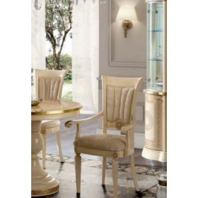   AIDA - krzesło  z podłokietnikiem , włoskie  stylowe meble do salonu
