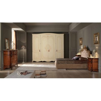 AIDA współczesna klasyczna biała  sypialnia włoska 