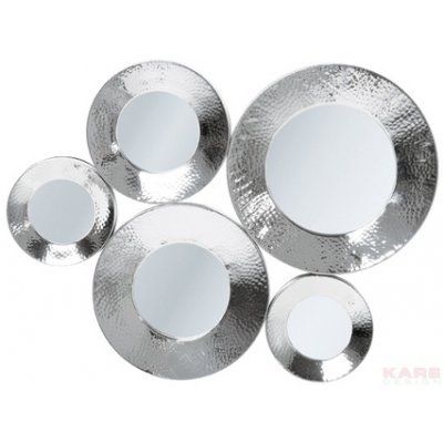 Circoli Cinque Silver lustro z kolekcji Kare Design