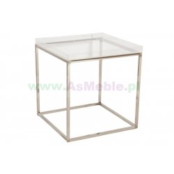 Cubo- stolik z akrylu z kolekcji Kare Design