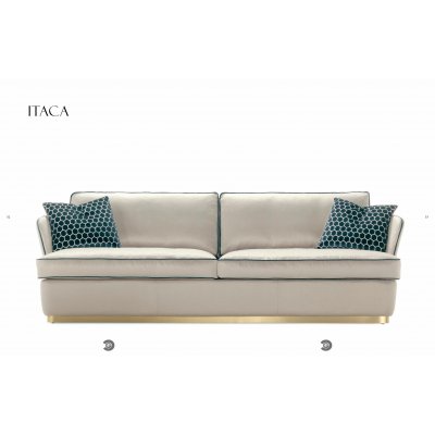  ITACA - włoska sofa 3 osobowa, współczesna klasyka 