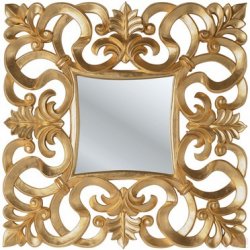 Italian Baroque Gold 74x74 cm - lustro z kolekcji Kare Design