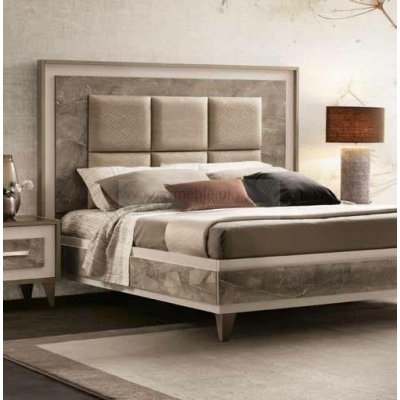 AMBRA NIGHT - łoże tapicerowane Queen 160x190/200 - włoskie meble do sypialni