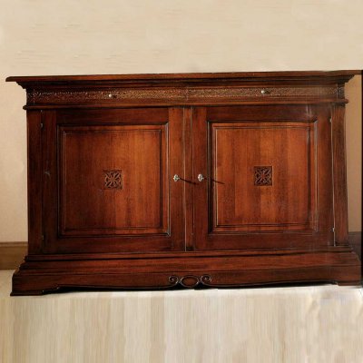  POSITANO  włoska drewniana komoda dwu drzwiowa