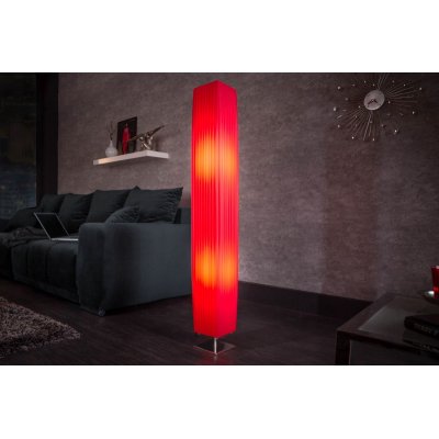 Lampa  podłogowa Paris 120 cm czerwona 