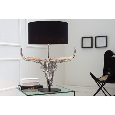 Lampa stołowa El Toro 68 cm czarna 