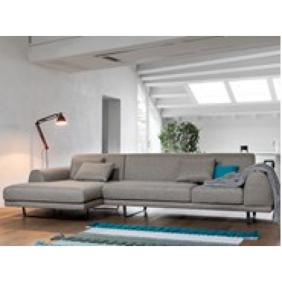 PORTLAND Sofa z szezlongiem - nowoczesna włoska sofa 3 osobowa