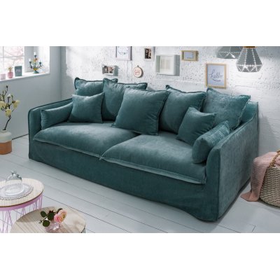 Sofa Heven 210 cm niebieska