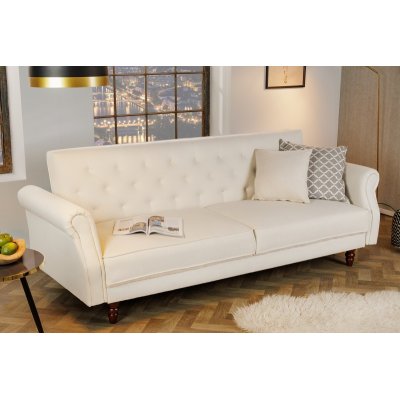 Sofa rozkładana Maison Belle Affaire 220 cm  beżowa