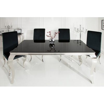 Stół Modern Barock 180 cm schwarz