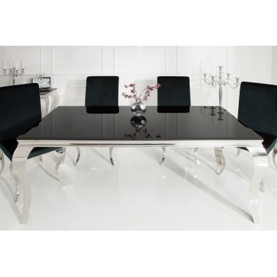 Stół Modern Barock 200 cm schwarz