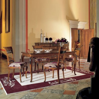 VILLA-   stół rozkładany prostokątny włoskie meble stylowe