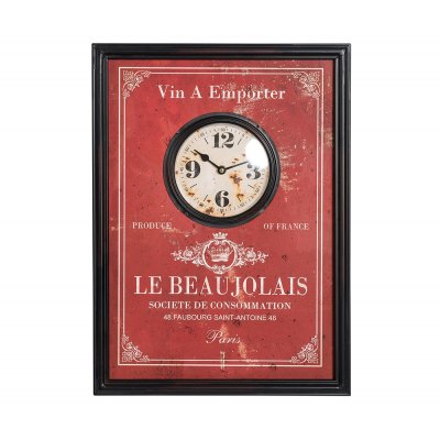 Vintage Zegar Le Beaujolais